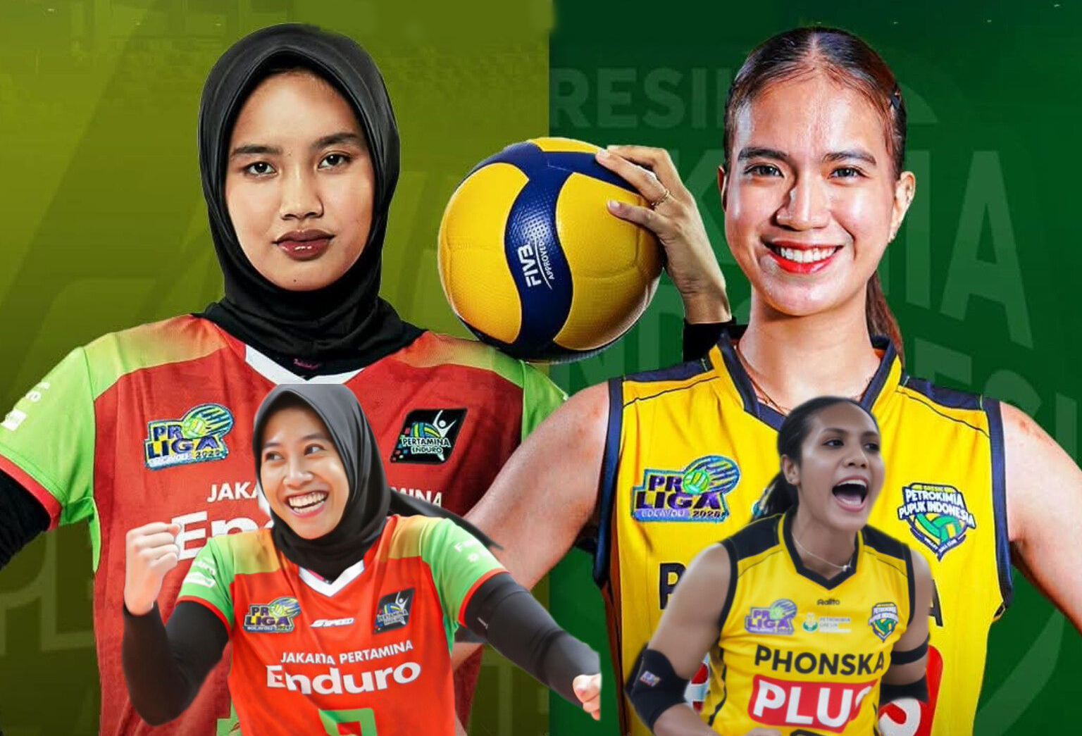 Big match penentuan juara putaran kedua antara Gresik Petrokimia Pupuk Indonesia melawan Jakarta Pertamina Enduro di Seri Bogor, Kamis (26/2/2026).