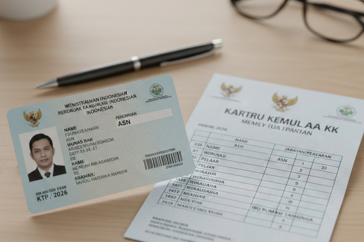 Permendagri Nomor 6 Tahun 2026 Terbit: Kolom Pekerjaan PPPK dan PNS Akan Ditulis Seragam Menjadi ASN 