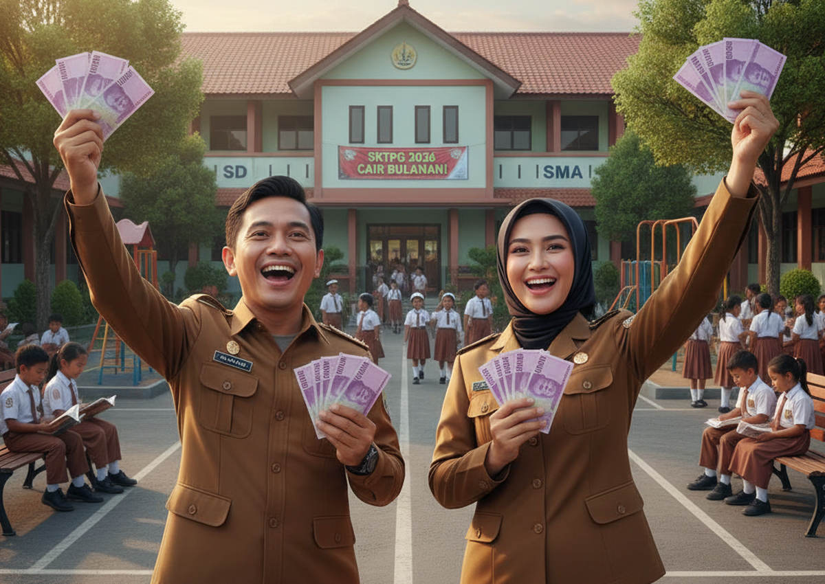SKTP 2026 Terbit, Dana TPG Guru Kenapa Daerah yang Lebih Cepat Cair?