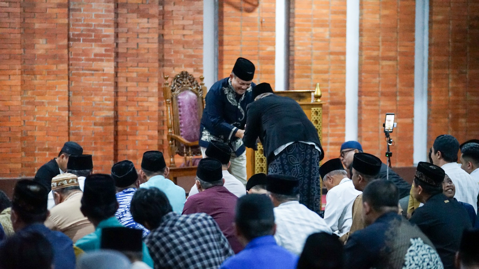 Tarhim Ramadan, Wali Kota Salatiga Robby Hernawan Apresiasi Kontribusi Muhammadiyah dalam Pembangunan Kota