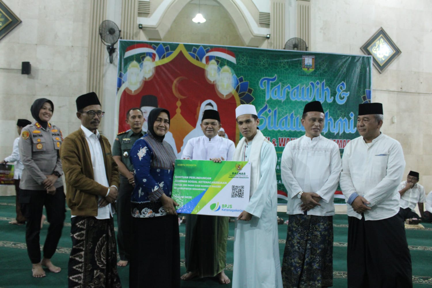 200 imam dan marbot masjid di Kabupaten Semarang telah terlindungi Jaminan Sosial Ketenagakerjaan.  