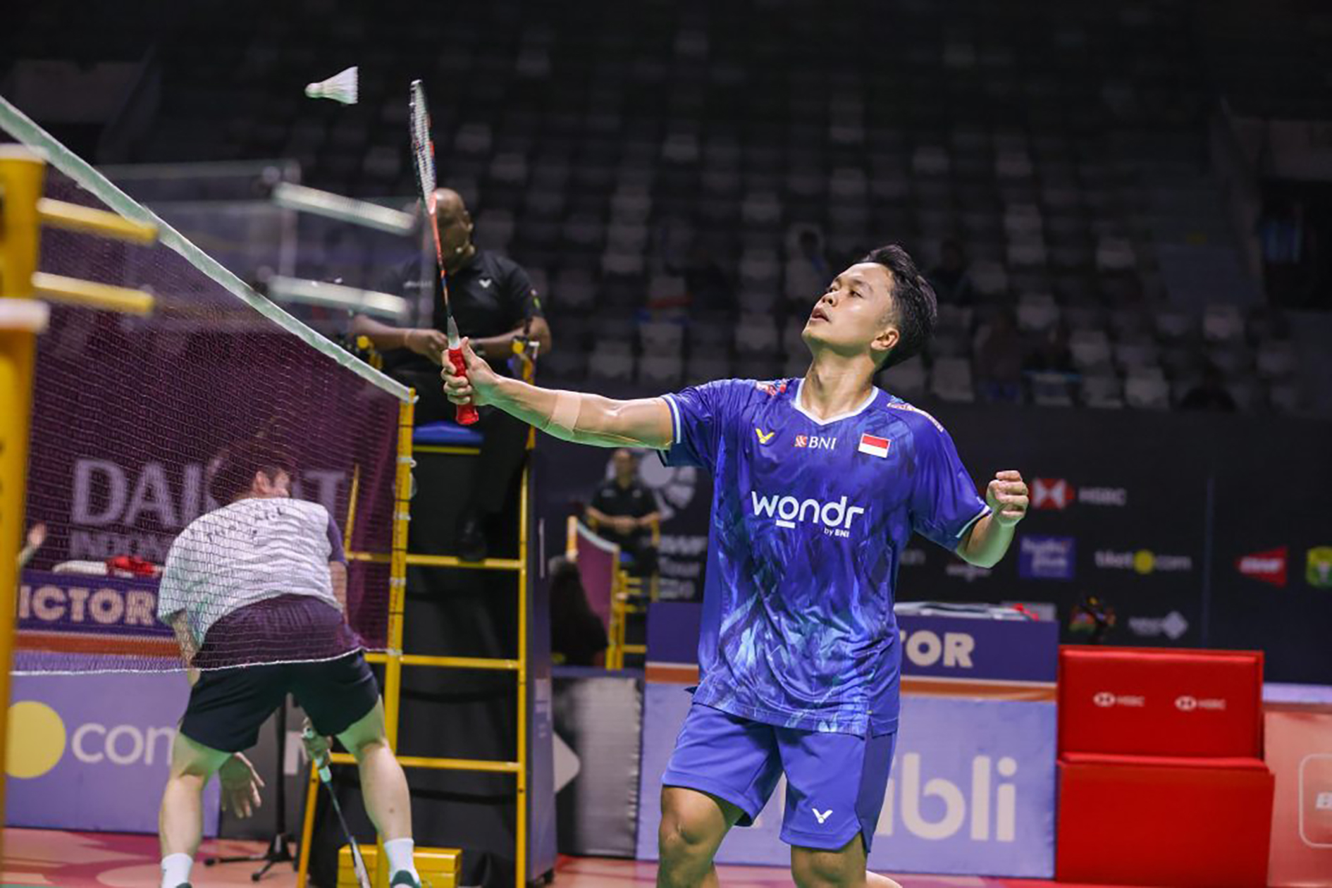Anthony Sinisuka Ginting harus turun statusnya ke kategori Elite B usai penurunan performa sepanjang 2025.