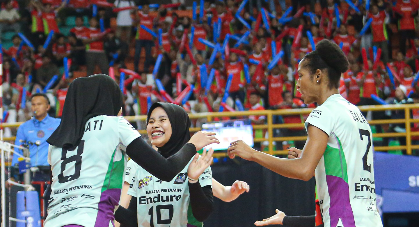 Megawati Hangestri Pertiwi gagal membawa Jakarta Pertamina Enduro juara putaran kedua usai kalah 0-3 (20-25, 20-25, 17-25) atas Gresik Petrokimia Pupuk Indonesia.