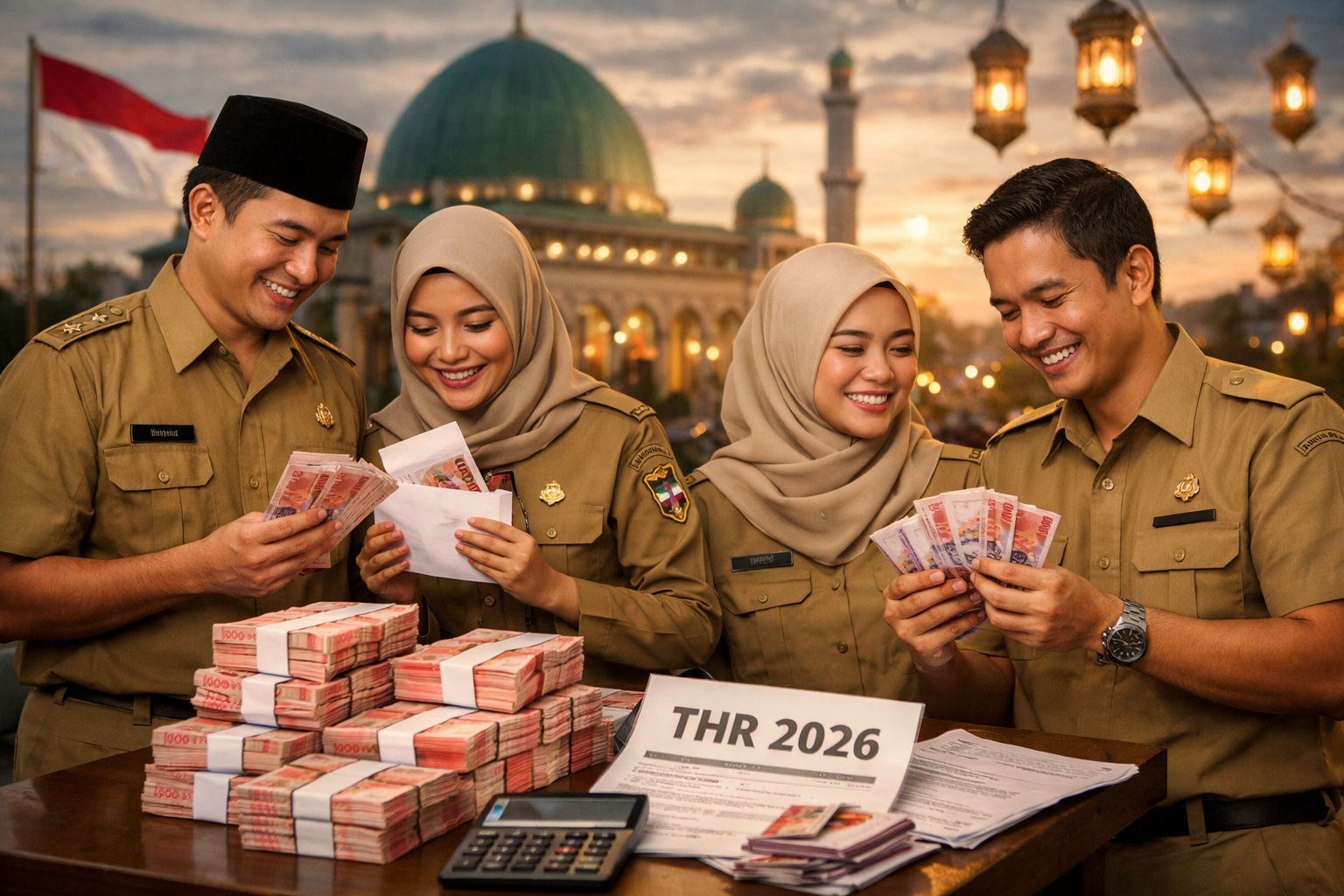 Pemerintah memastikan THR ASN 2026 cair pada pekan pertama Ramadan. Apakah PPPK juga menerima? Simak jadwal pencairan, besaran THR, dan rincian anggaran Rp55 triliun selengkapnya di sini.