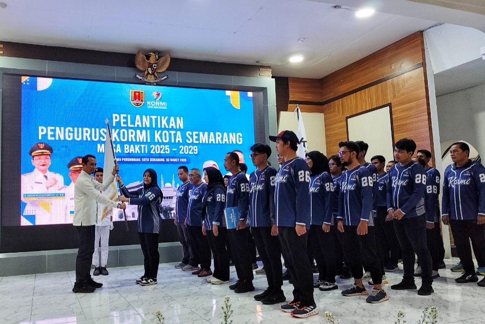Pelantikan pengurus Kormi Kota Semarang Periode 2025-2029