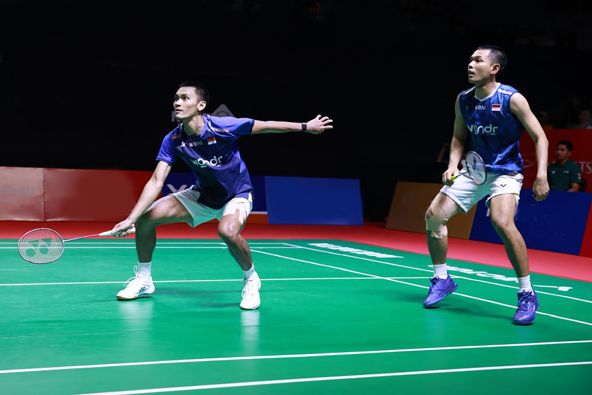 Fajar Alfian/Muhammad Shohibul Fikri lolos ke babak 16 besar All England 2026 usai menyingkirkan wakil Malaysia, Ong Yew Sin/Teo Ee Yi 21-9, 21-17.