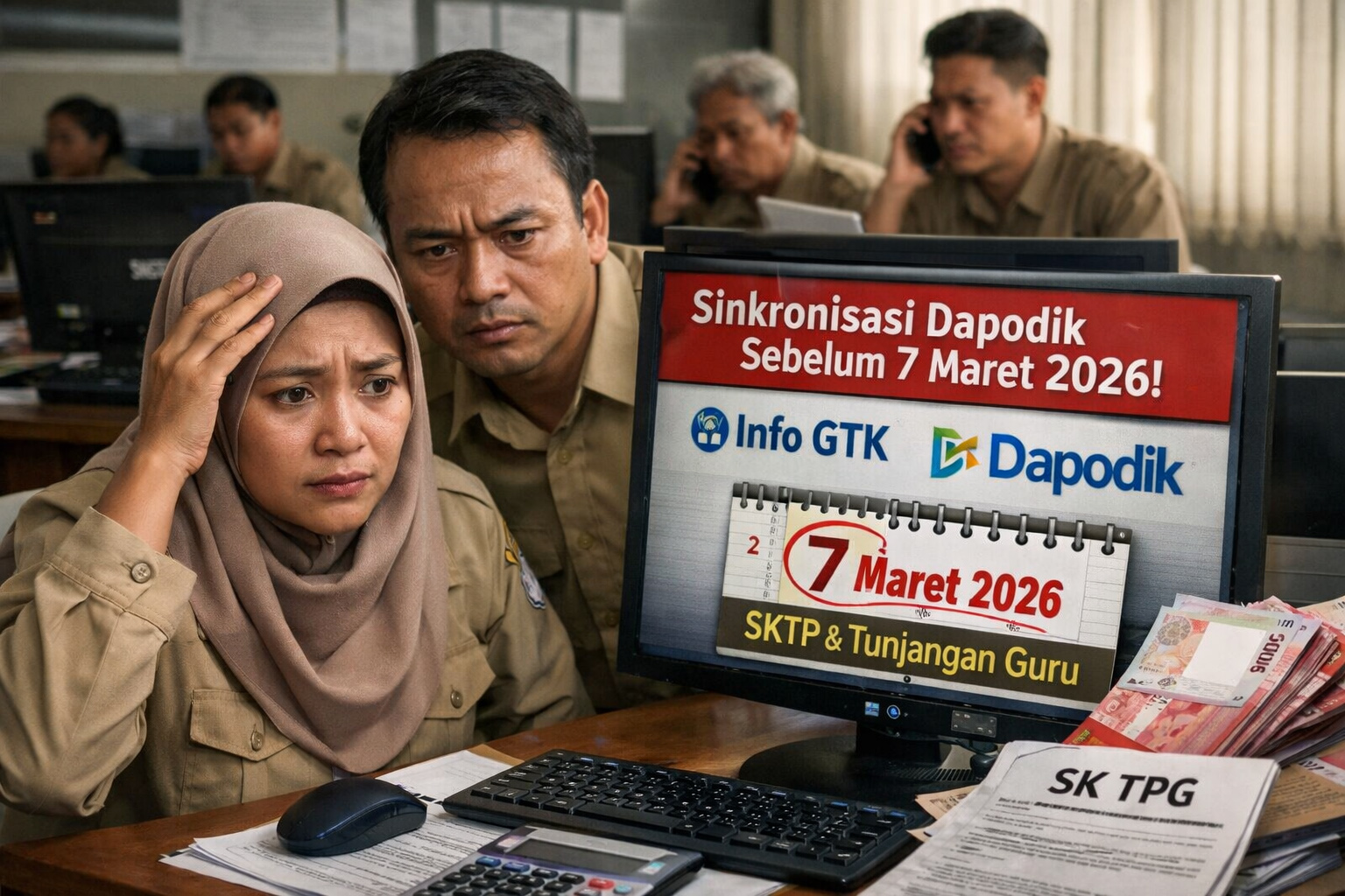Batas sinkronisasi Dapodik Maret 2026 membuat guru ramai membahas Info GTK. Apakah wajib sinkronisasi ulang? Berikut penjelasan lengkap mengenai mekanisme sistem, proses cut off data, hingga penerbita