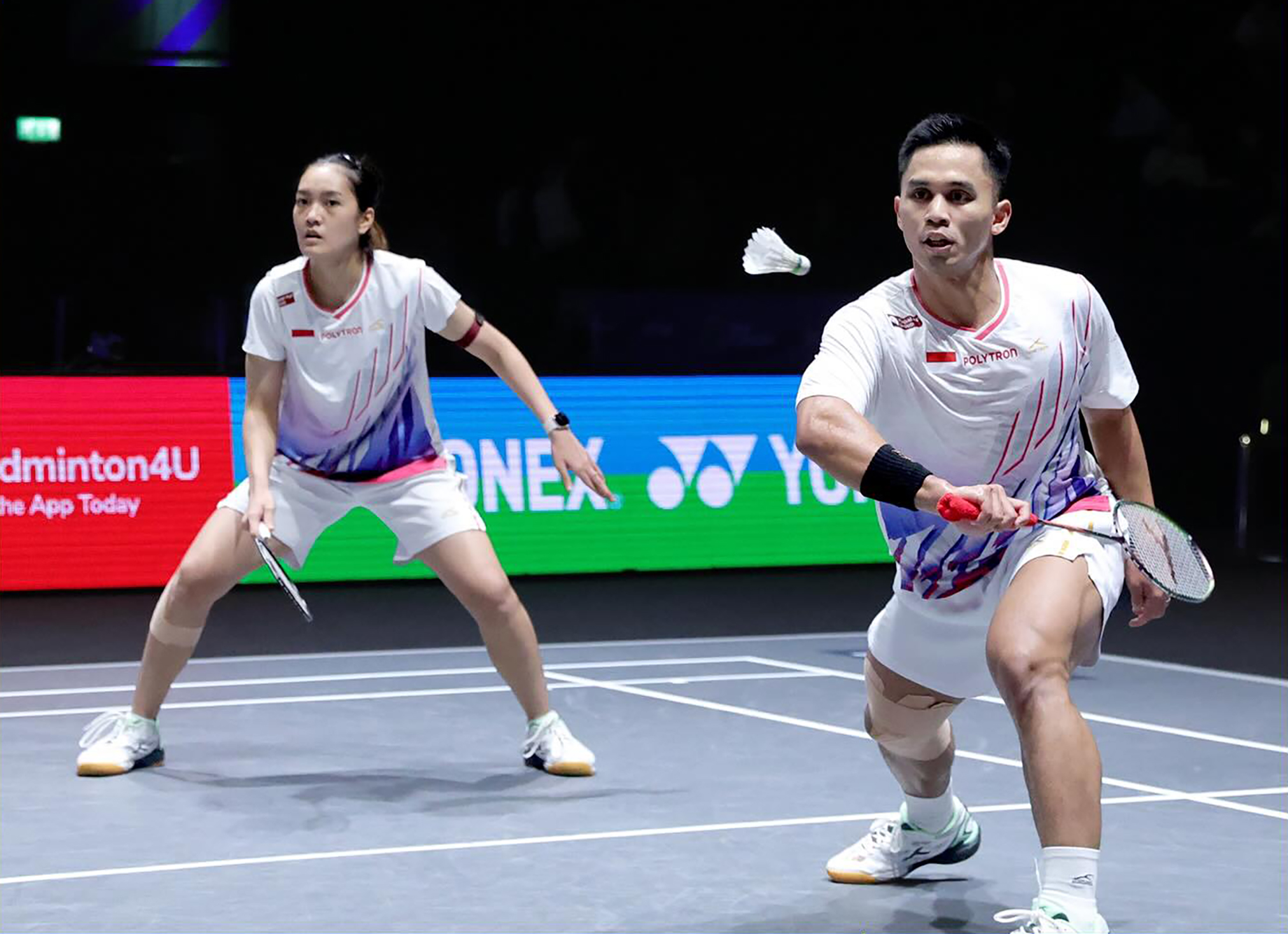 Amri Syahnawi/Nita Violina terhenti di babak perempatfinal setelah kalah rubber game 17-21, 21-18, 15-21 atas Guo Xin Wa/Chen Fang Hui.
