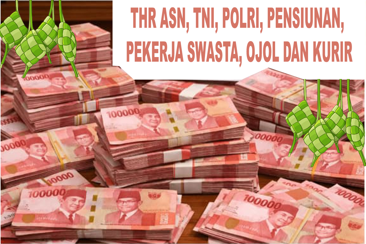 Jadwal Pencairan THR 2026 Terbaru, ASN, TNI, Polri, Pensiunan, Pekerja Swasta, Ojol dan Kurir