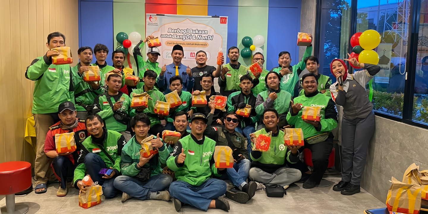 McDonald&rsquo;s Indonesia, sepanjang   periode studi, menyalurkan lebih dari Rp2,2 miliar donasi dan mendistribusikan lebih dari 72.000 porsi makanan untuk mendukung panti asuhan, sekolah, panti wreda.