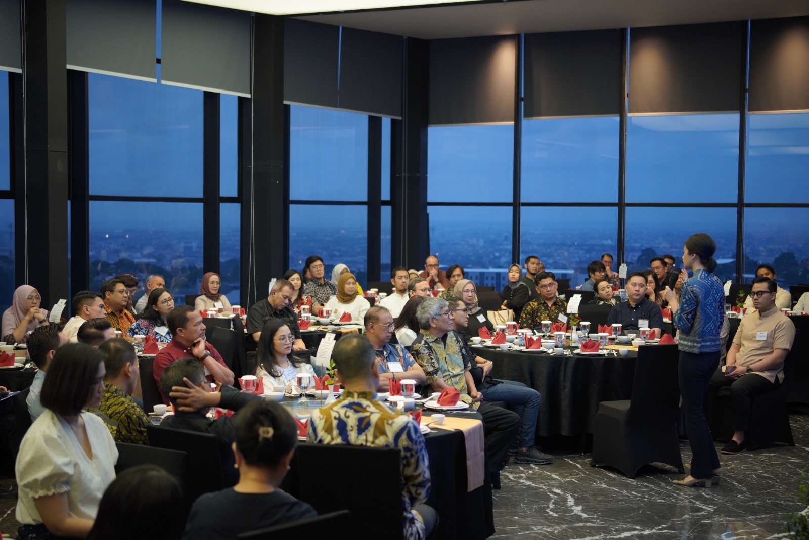 Caroline Riady, Chief Executive Officer Siloam International Hospitals, saat hadir di Semarang Doctors Iftar Night di Semarang, Sabtu (28/02/2026)
