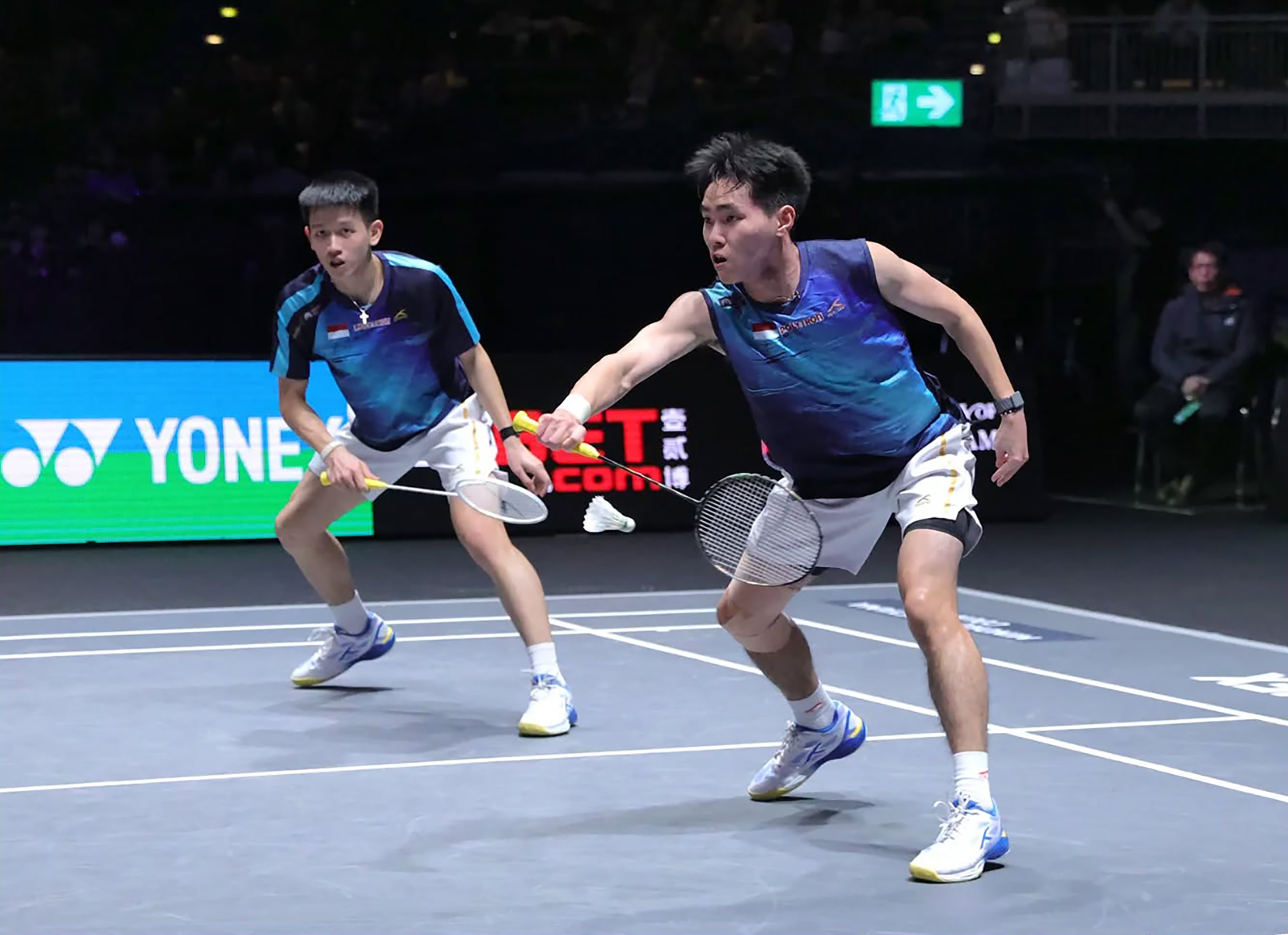 Pasangan muda Raymond-Joaquin menjalani debutnya di All England 2026 dengan mencapai babak semifinal.