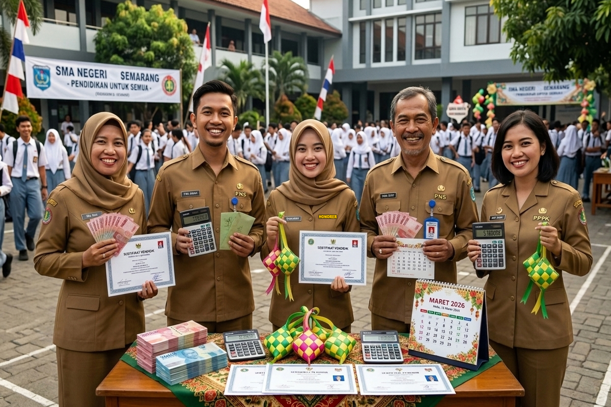 Maret 2026, Guru ASN dan Non ASN Serdik Akan Mendapatkan Peningkatan Pendapatan Berasal dari 3 Sumber 