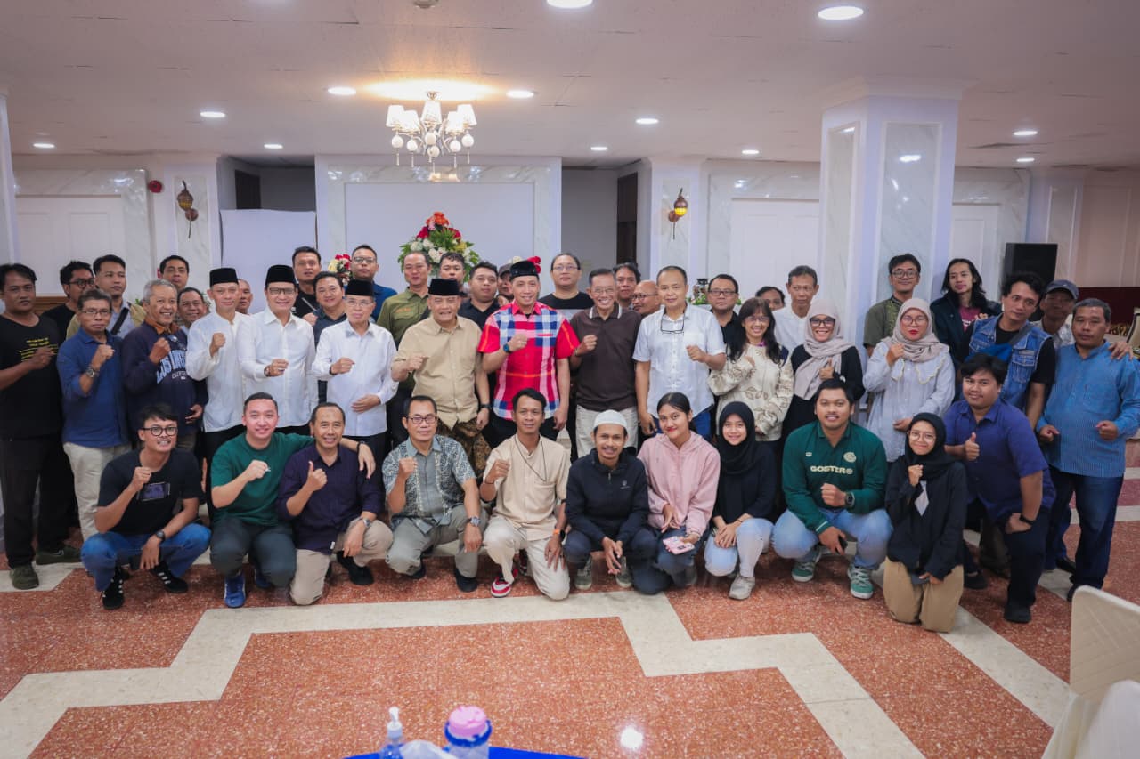 silaturahmi dan buka bersama bersama para wartawan di Gedung Gradhika Bhakti Praja, Semarang 