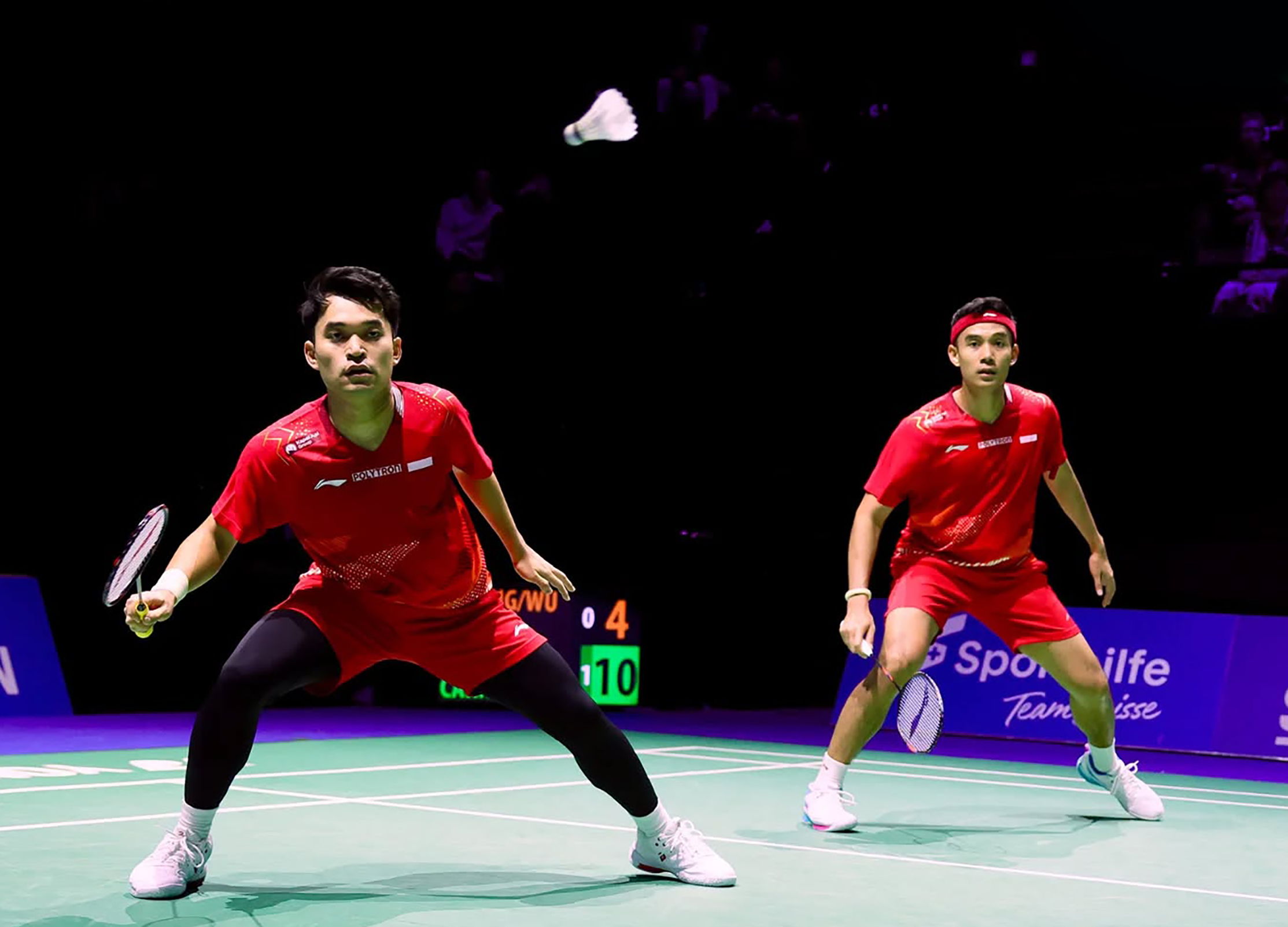 Leo Rolly Carnando/Bagas Maulana melangkah ke babak 16 besar Swiss Open 2026 setelah menang dua gim langsung 21-16, 21-14 atas Chiang Chien Wei/Wu Hsuan Yi.