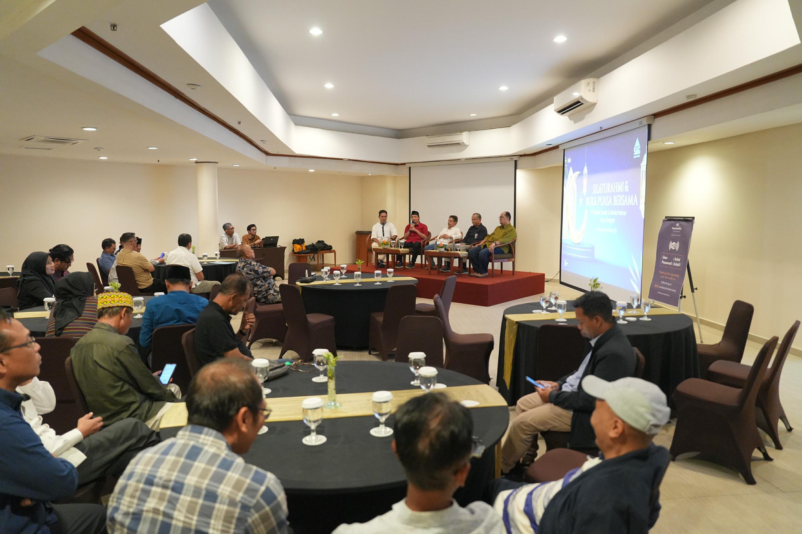 PT Semen Gresik gelar silaturahmi dan buka puasa bersama dalam rangkaian Safari Ramadan 1447 H bersama puluhan rekan-rekan media persatuan Wartawan Indonesia Jawa Tengah