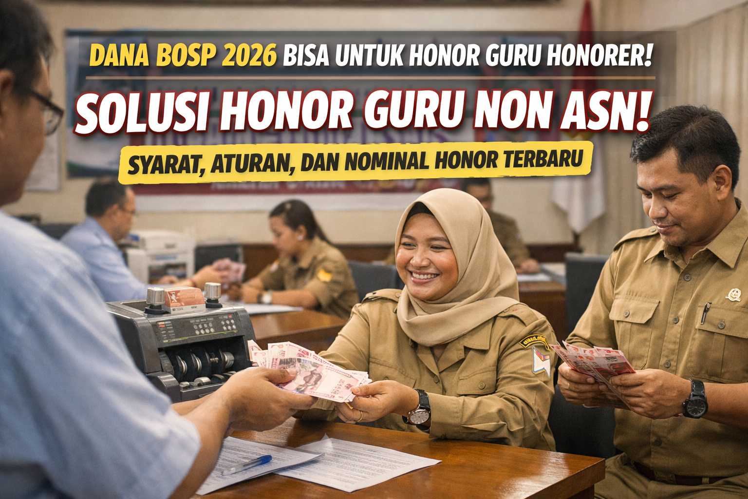 Kebijakan terbaru Kemendikdasmen membuka peluang sekolah menggunakan Dana BOSP untuk membayar honor guru non ASN. Simak penjelasan lengkap dan syaratnya.