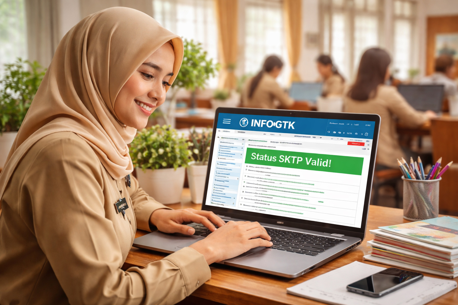 Update terbaru Info GTK menunjukkan SKTP guru sertifikasi periode Maret 2026 sudah valid. Simak perkiraan jadwal pencairan TPG serta cara mengecek status SKTP secara mandiri.