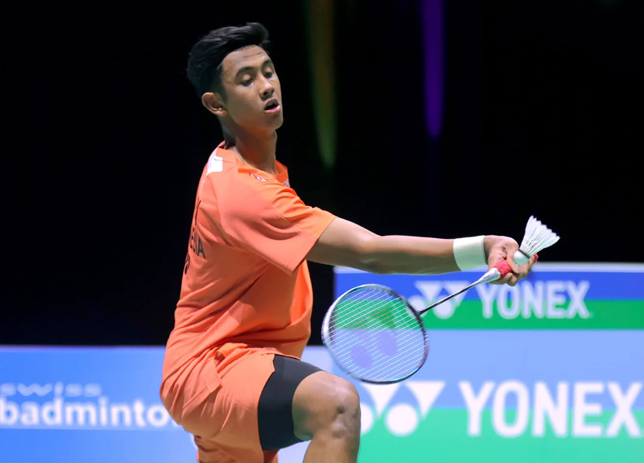 Alwi Farhan lolos ke babak semifinal Swiss Open 2026 setelah menang straight game atas wakil Hong Kong, Jason Gunawan 21-14, 21-15.