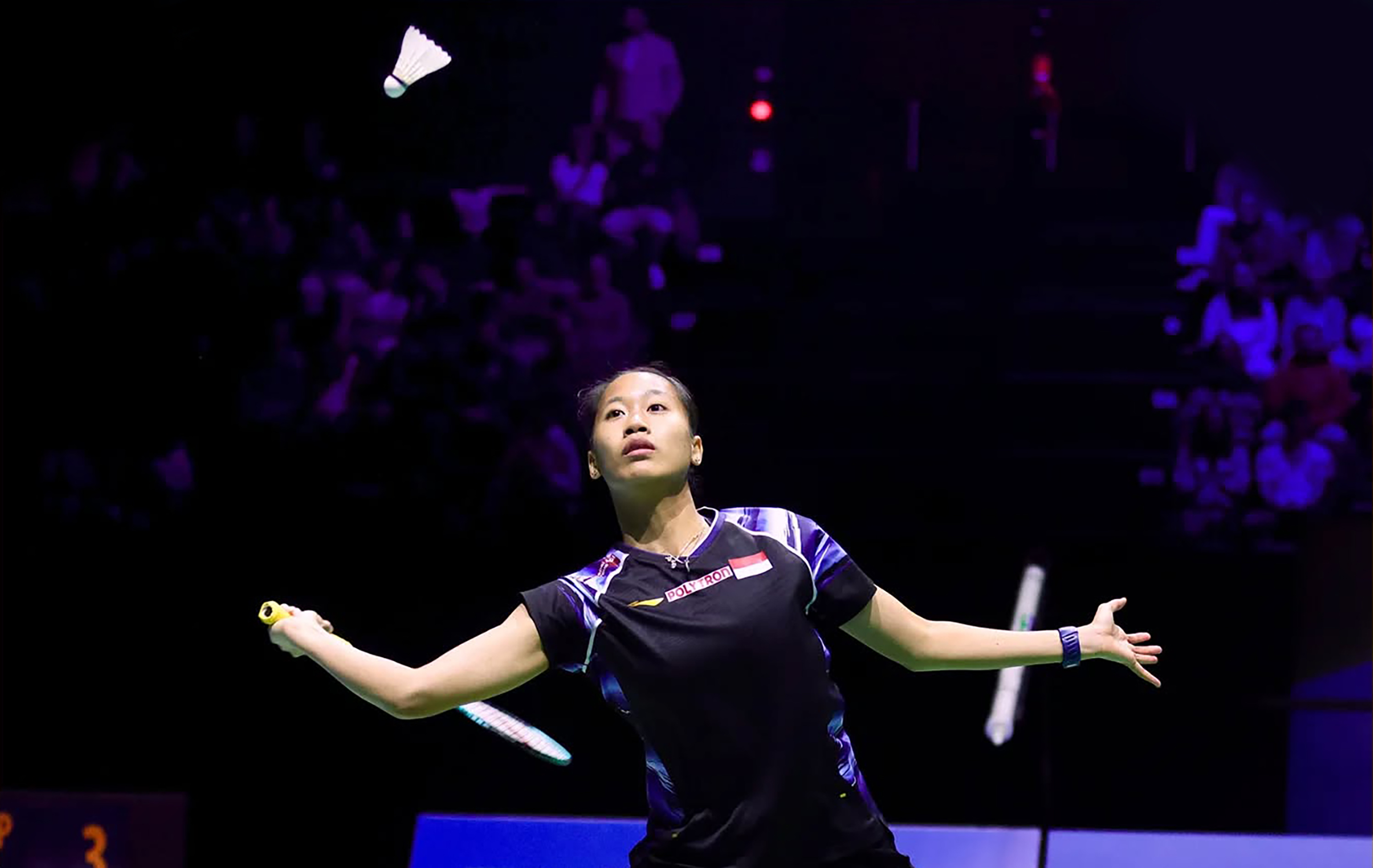 Putri Kusuma Wardani harus mengakui keunggulan wakil Thailand, Supanida Katethong dua gim langsung 11-21, 15-21.
