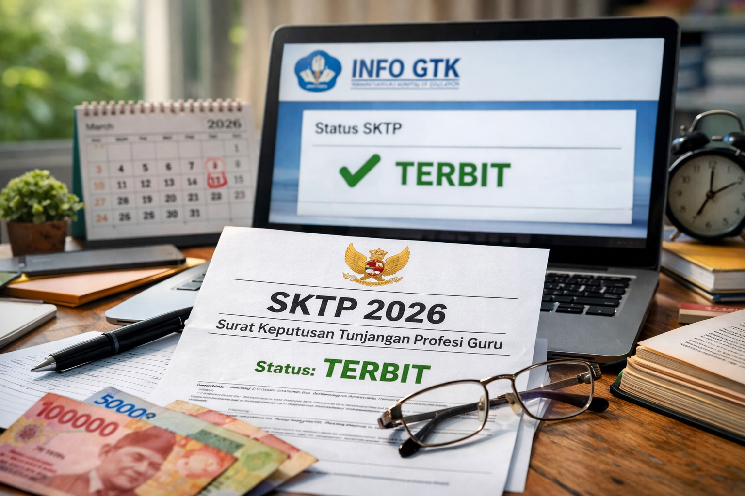 Setelah penantian panjang, kabar baik mulai terdengar. SKTP guru dilaporkan muncul di Info GTK sejak 11 Maret 2026. Apakah ini tanda pencairan tunjangan profesi sudah dekat?