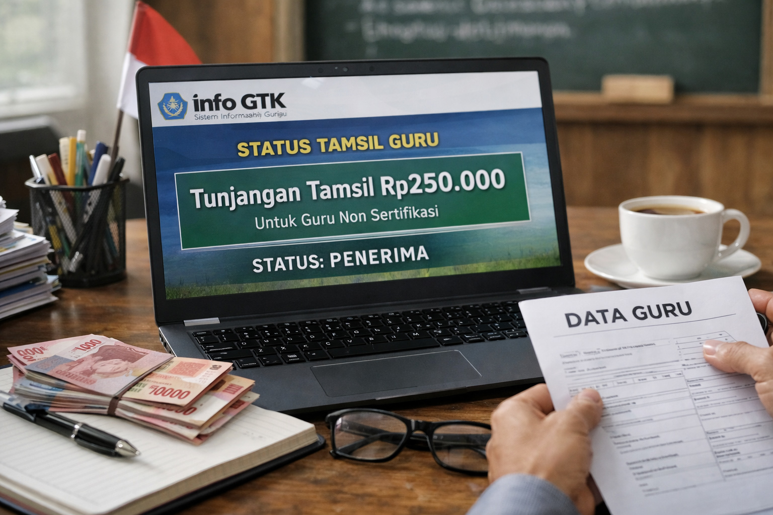 Banyak guru kaget melihat status tamsil di Info GTK. Apakah ini bantuan baru dari pemerintah? Simak penjelasan lengkap dan fakta sebenarnya yang wajib diketahui.