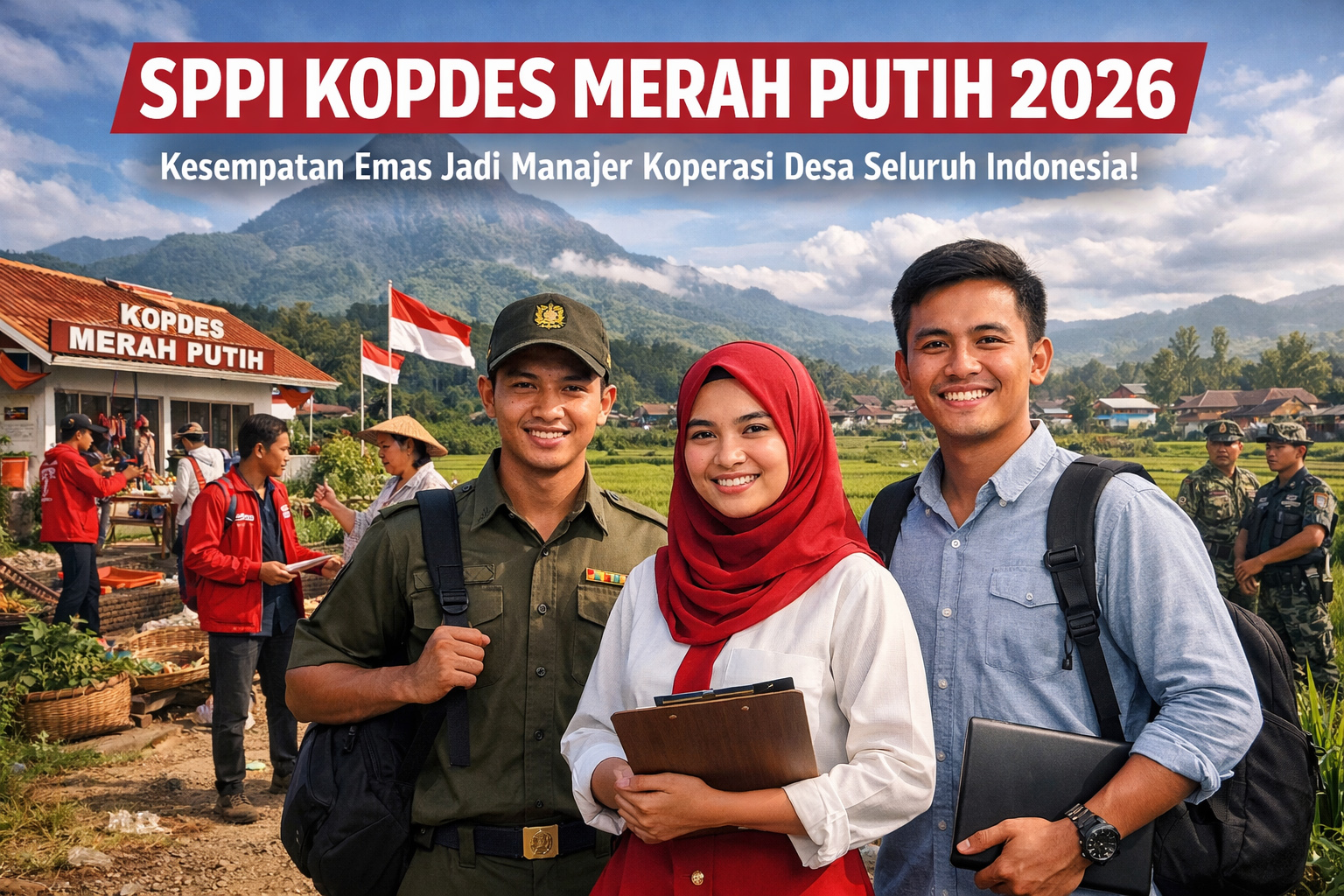 Program ini menjadi langkah besar pemerintah dalam membangun ekonomi desa. Bagi sarjana muda yang ingin berkontribusi bagi bangsa, kesempatan ini tidak boleh dilewatkan.