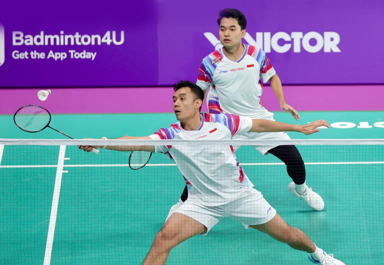 Leo Rolly Carnando/Bagas Maulana lolos ke babak 16 besar Orleans Masters 2026 usai mengalahkan Chen Cheng Kuan/Lin Bing Wei 21-13, 21-15.