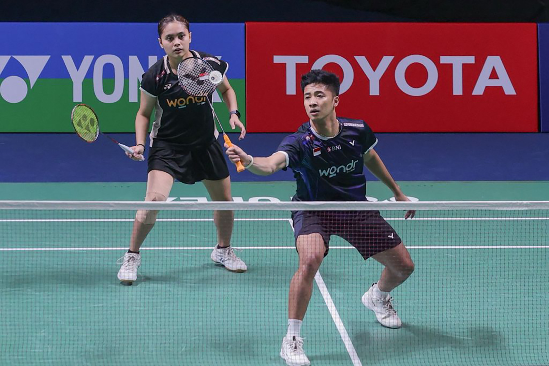 Dejan Ferdinansyah/Bernadine Anindya Wardana akan menantang wakil China, Zhu Yi Jun/Li Qian di babak 16 besar Orleans Masters 2026.