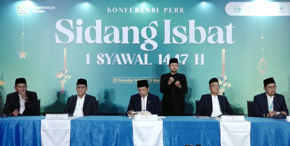 Hasil Sidang Isbat: Pemerintah Tetapkan 1 Syawal 1447 H Lebaran 2026 Jatuh Pada Hari Sabtu 21 Maret 2026 