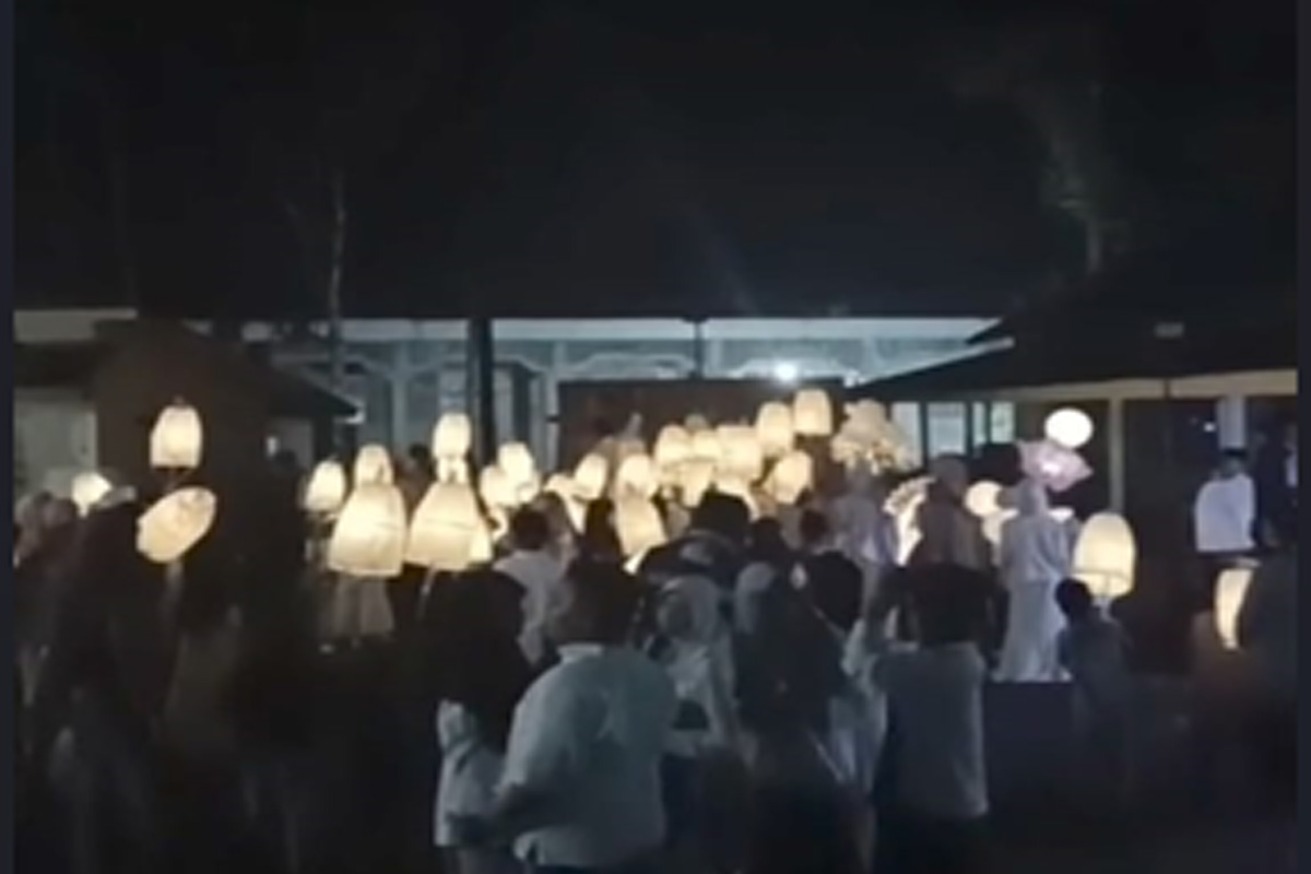 Ribuan Lampion Meriahkan Pawai Takbir Keliling Desa Sumberejo-Pabelan Lebaran Idul Fitri 2026  