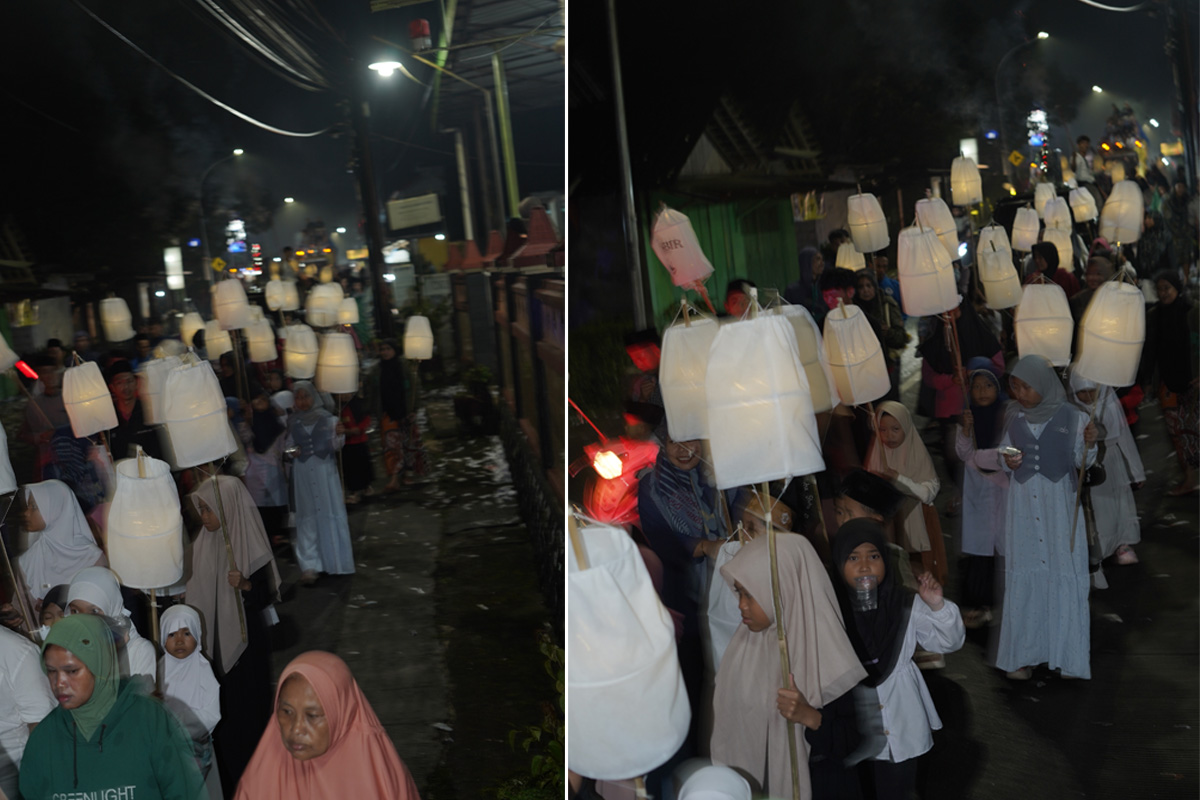 Ribuan Lampion Meriahkan Pawai Takbir Keliling Desa Sumberejo-Pabelan Lebaran Idul Fitri 2026  
