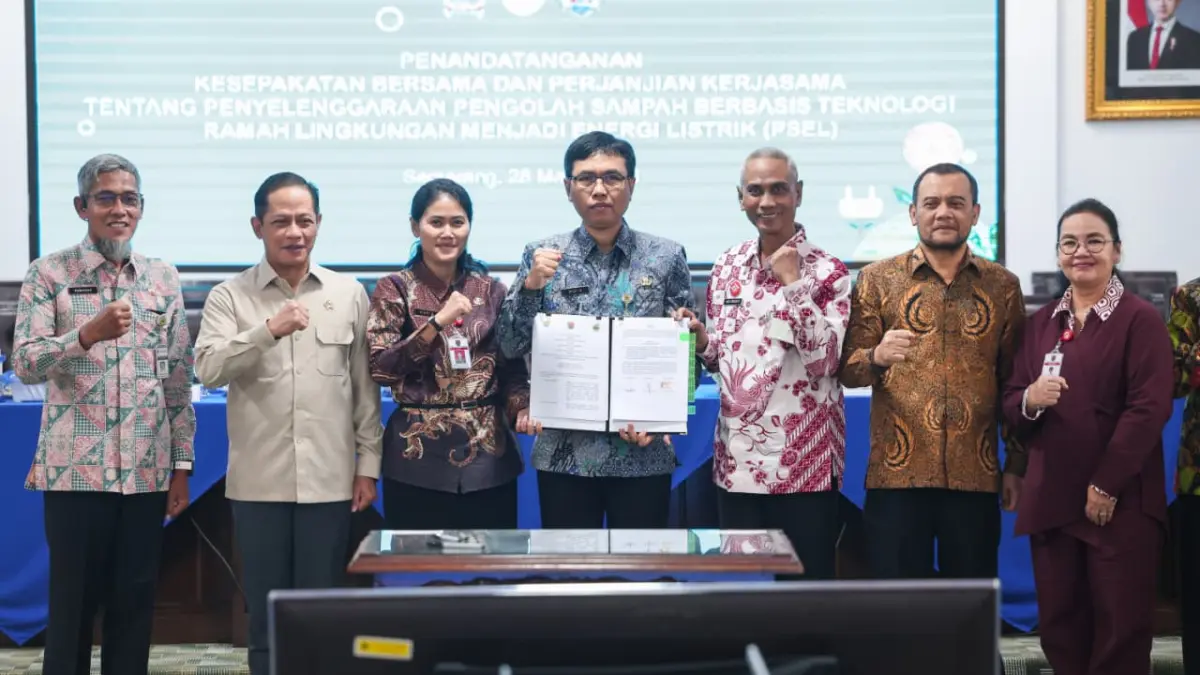 Pemprov Jateng, Pemkot Semarang, dan Pemkab Kendal Bakal Olah Sampah Jadi Listrik