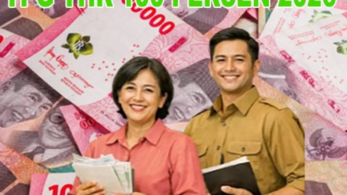 TPG THR 100 Persen 2026 Tidak Semua Guru Mendapatkan Begini Regulasinya