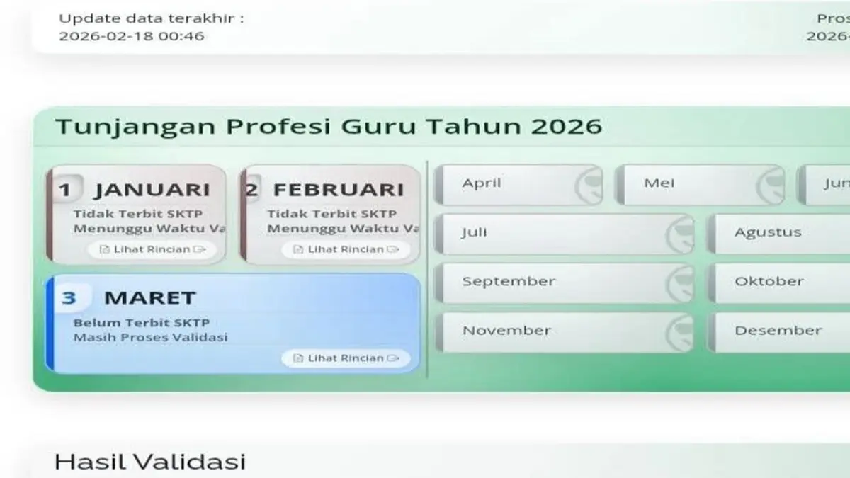 Banyak guru mulai panik karena SKTP belum muncul, sementara yang lain sudah siap menerima dana. Simak penjelasan lengkap mekanisme pencairan TPG 2026 dan alasan kenapa status tiap akun bisa berbeda!