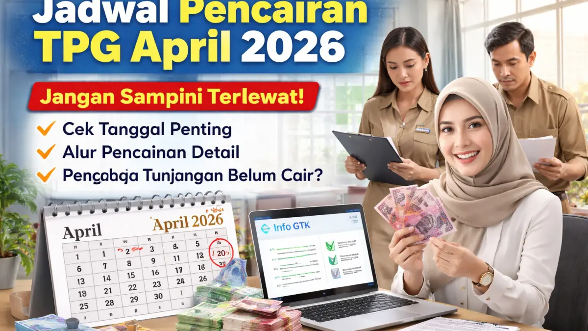 Sudah menunggu TPG tapi belum cair? Bisa jadi ada masalah di sini. Ketahui timeline resmi dan faktor yang sering membuat pencairan tertunda.