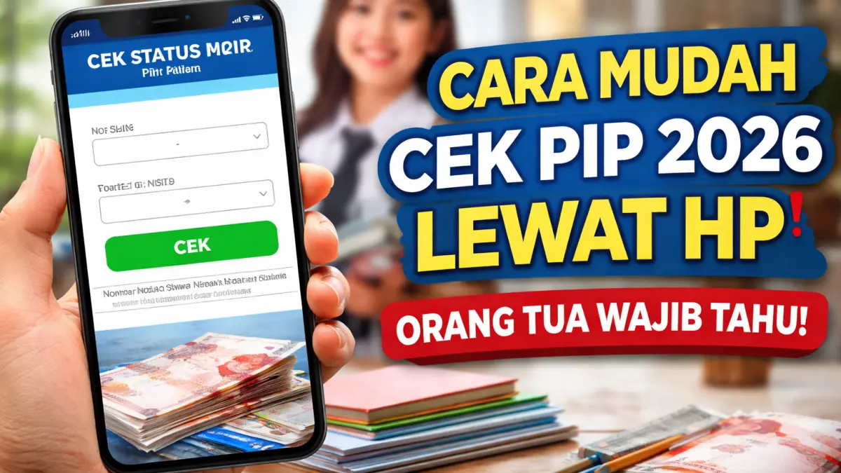 Jangan sampai ketinggalan bantuan pendidikan! Ikuti panduan lengkap cek PIP online yang praktis dan pastikan nama Anda terdaftar.