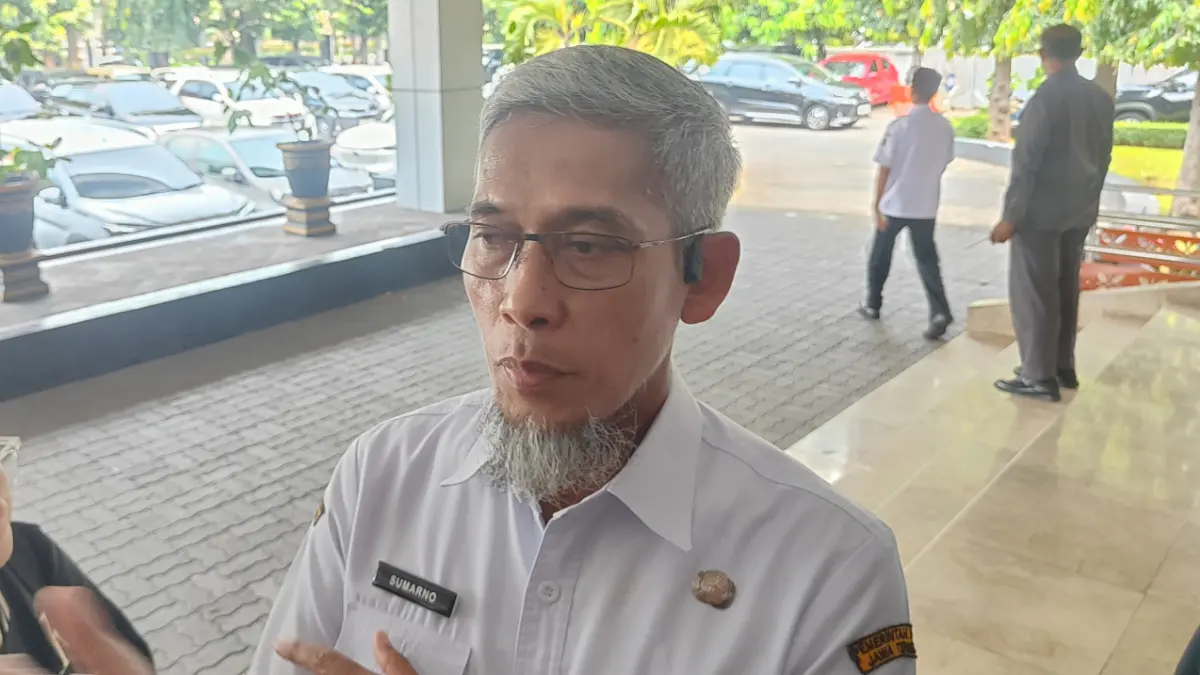 Sekda Jateng Sumarno. KHAFIFAH ARINI PUTRI/JAWA POS RADAR SEMARANG