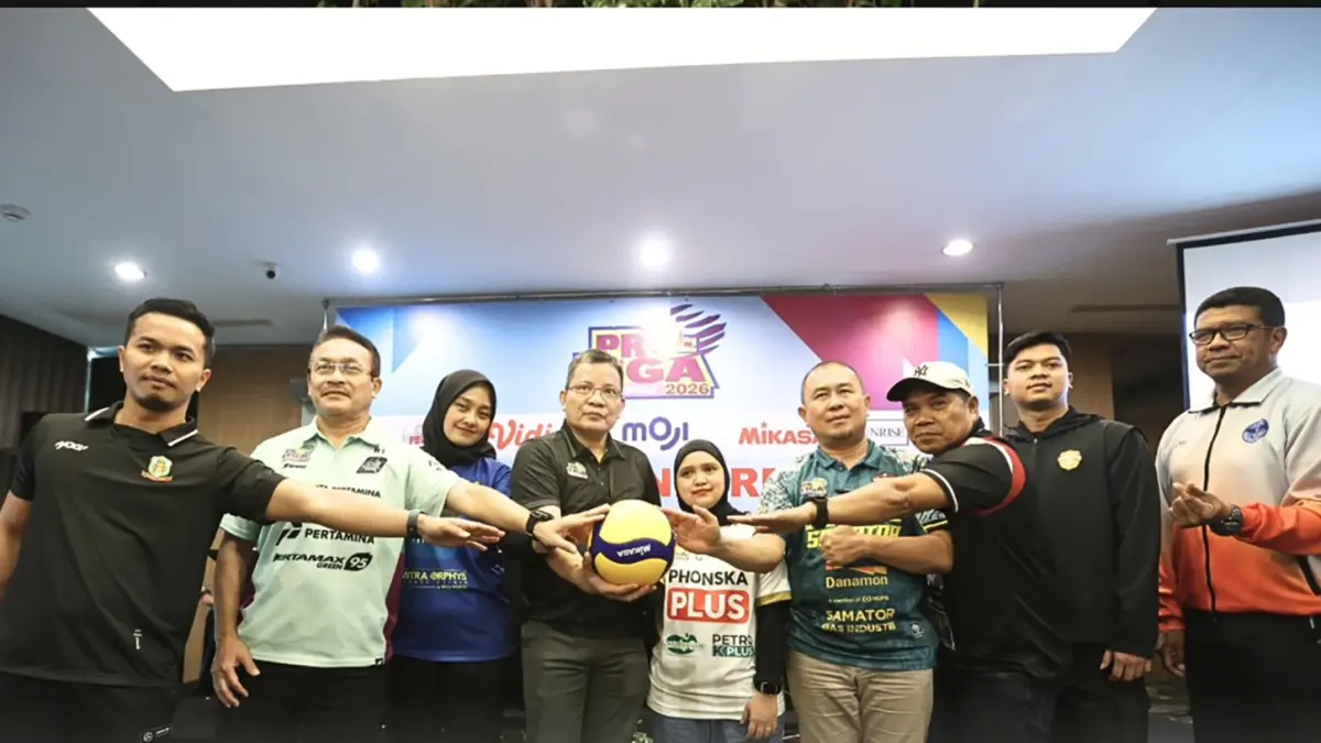 Empat tim putra dan empat tim putri terbaik siap bersaing di babak Final Four Proliga 2026 mulai 2 April 2026.
