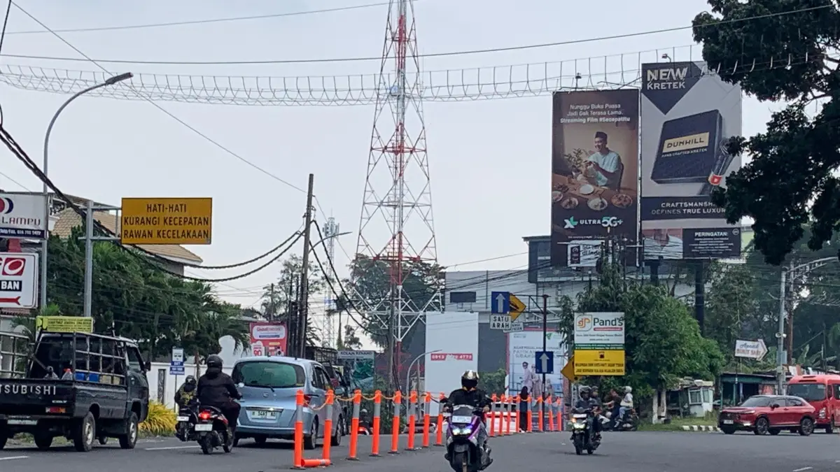 Perbaikan jalan Gombel lama akan segera dimulai. (KHAFIFFAH ARINI PUTRI/JAWA POS RADAR SEMARANG)