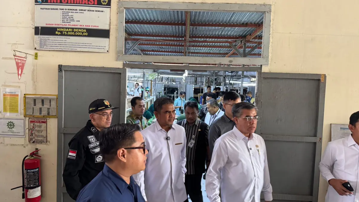 BPJS Ketenagakerjaan hadiri acara sidak Menteri Ketenagakerjaan, Yassierli ke PT.Star Wig pada Selasa, 31 Maret 2026.