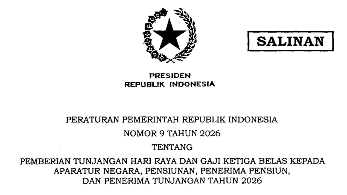 Dapatkan informasi terupdate tentang jadwal pencairan dan tata cara pengajuan THR serta gaji ke-13 untuk ASN, TNI, Polri, dan pensiunan di tahun 2026.