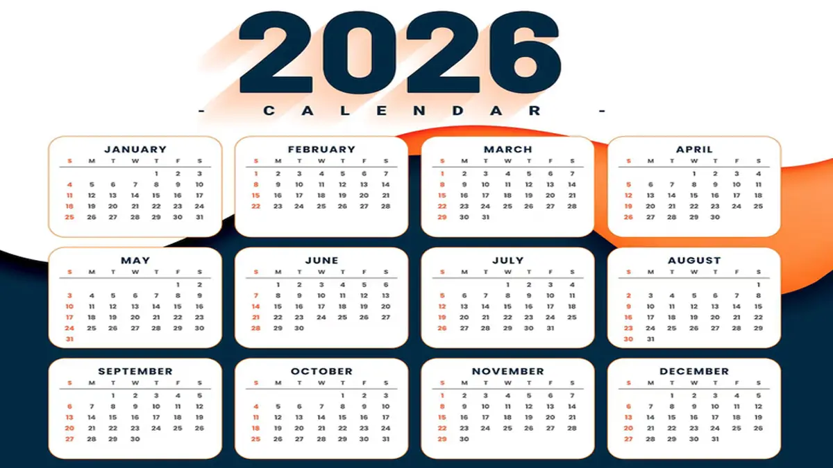 Kalender 2026