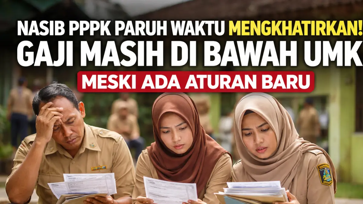 Aturan sudah jelas, anggaran tersedia, namun realita berkata lain. Simak alasan mengapa kesejahteraan PPPK belum juga meningkat.