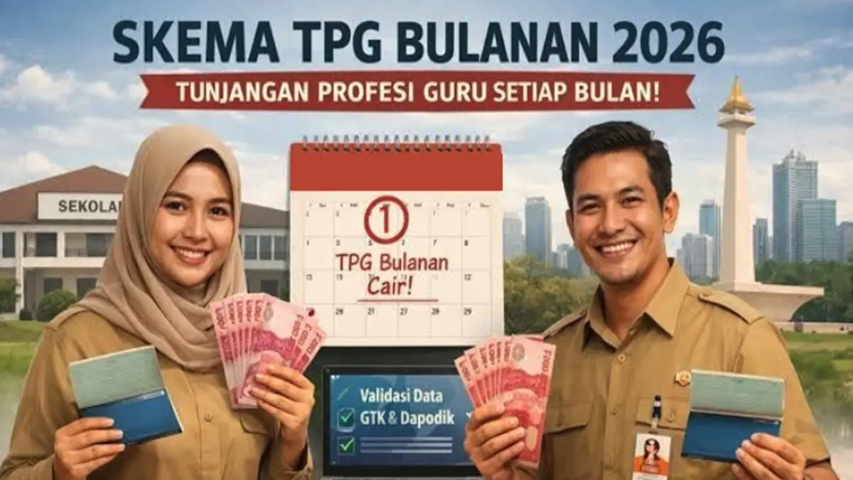 Proses pencairan TPG Guru dan Penerbitan SKTP April 2026: Berikut Ini Plot Urutannya
