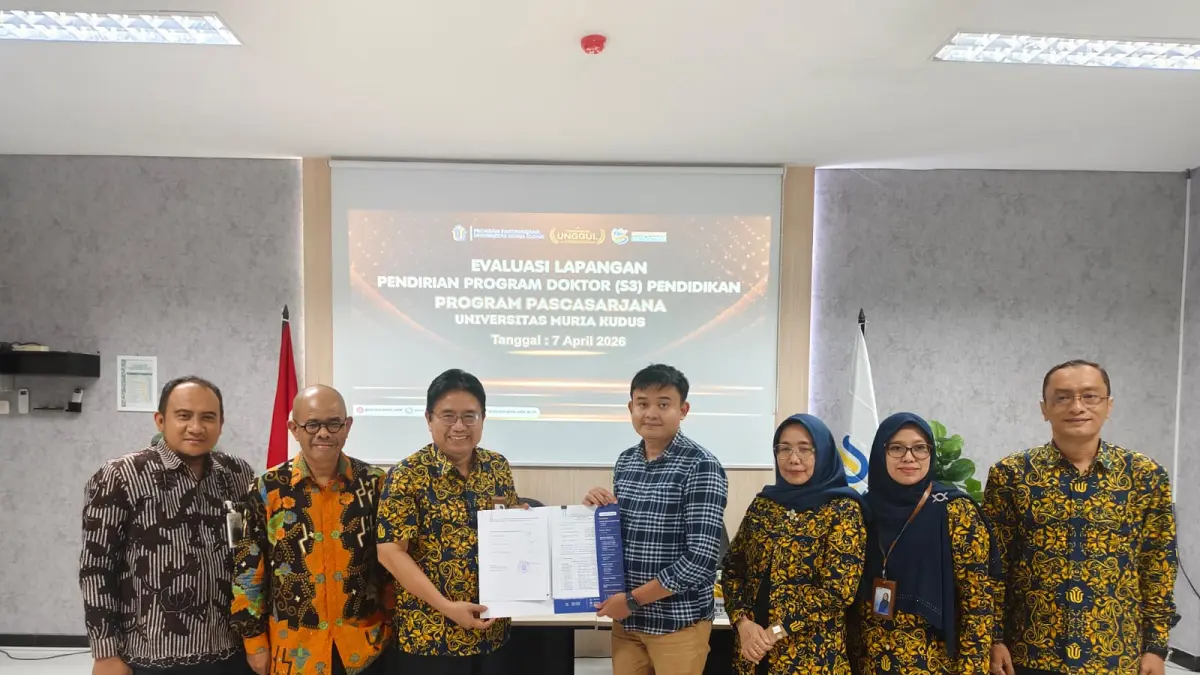 Tim Asesmen Lapangan yang hadir terdiri atas para pakar dan pejabat yang memiliki kompetensi di bidang pendidikan tinggi. (ISTIMEWA)