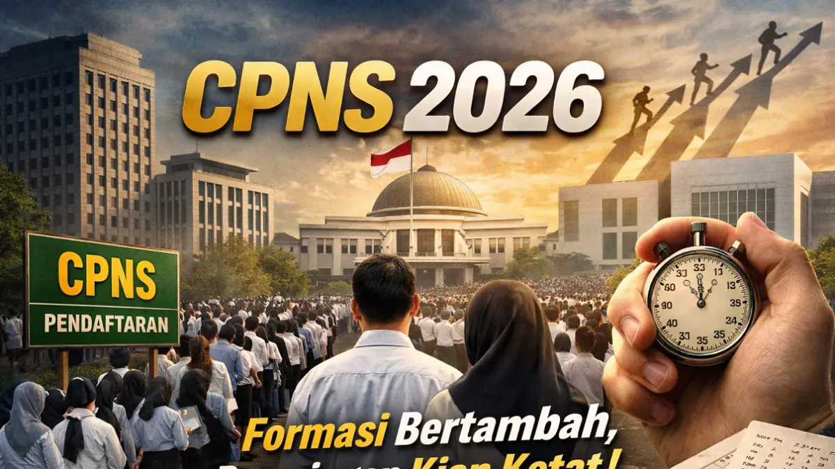 Jumlah pelamar CPNS diprediksi kembali melonjak di 2026. Simak gambaran persaingan, peluang, dan strategi agar tidak kalah saing.