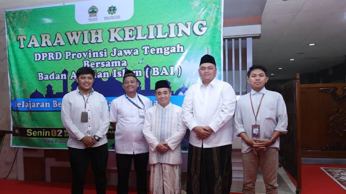  Wakil Ketua DPRD Jawa Tengah Sarif Abdillah 