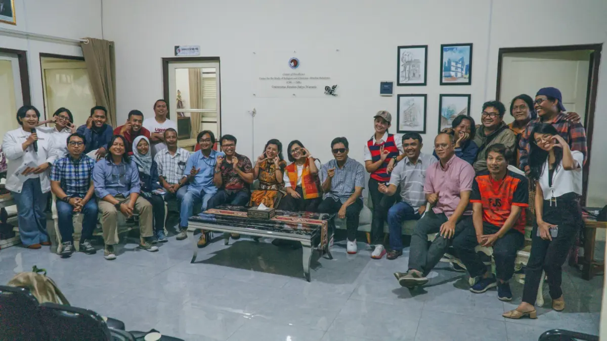 Media gathering dengan Pimpinan UKSW