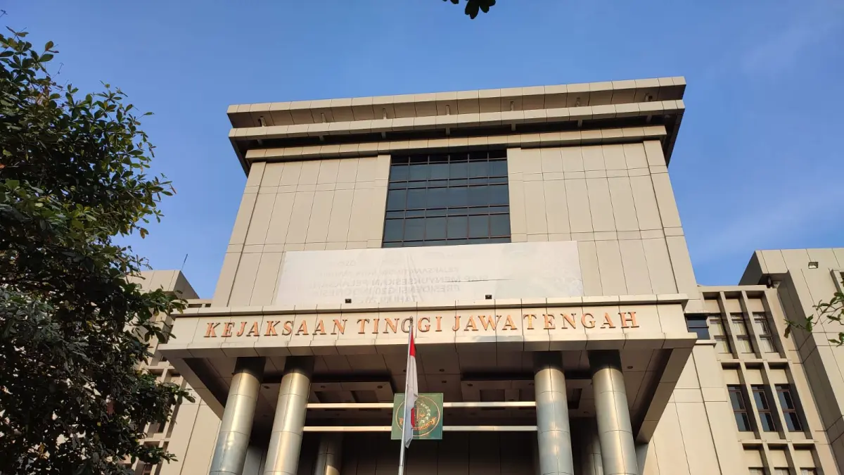 Gedung Kejaksaan Tinggi Jawa Tengah di Jalan Pahlawan No 14, Pleburan, Semarang Selatan. IDA FADILAH/JAWA POS RADAR SEMARANG&nbsp;